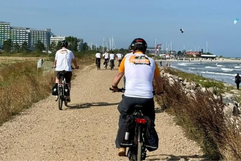 DAMPSOFT-Team auf Fahrradtour