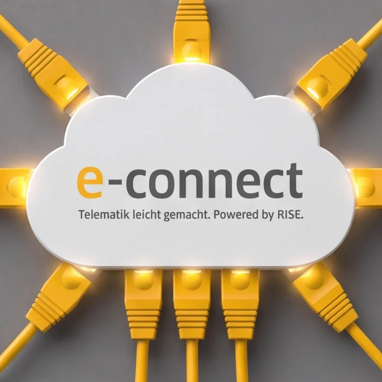 Kabel sind über eine Wolke mit der Aufschrift 