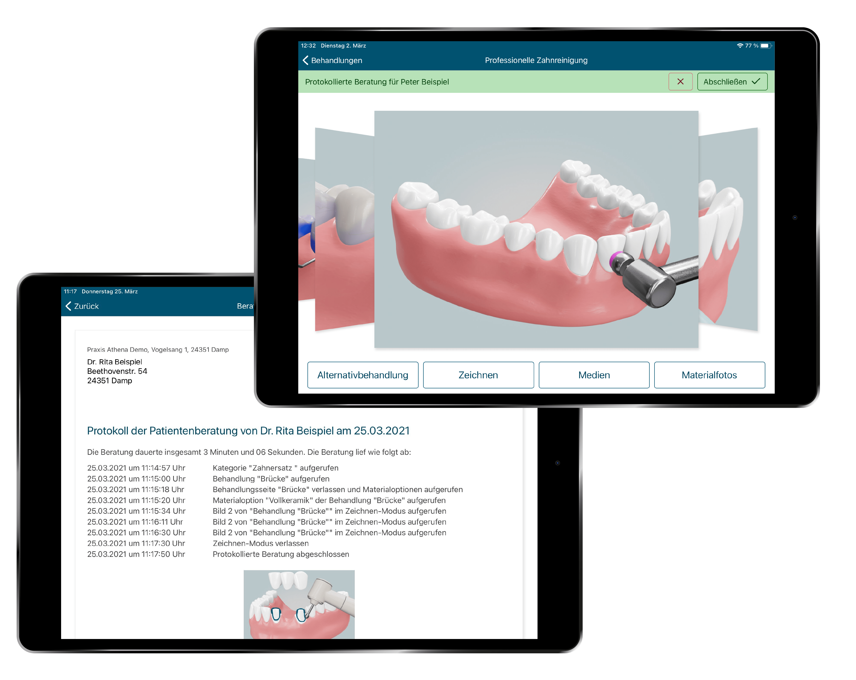 Digitale Patientenaufklärung Zahnarzt Zahnarztpraxis