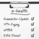 Checkliste e-health von Dampsoft