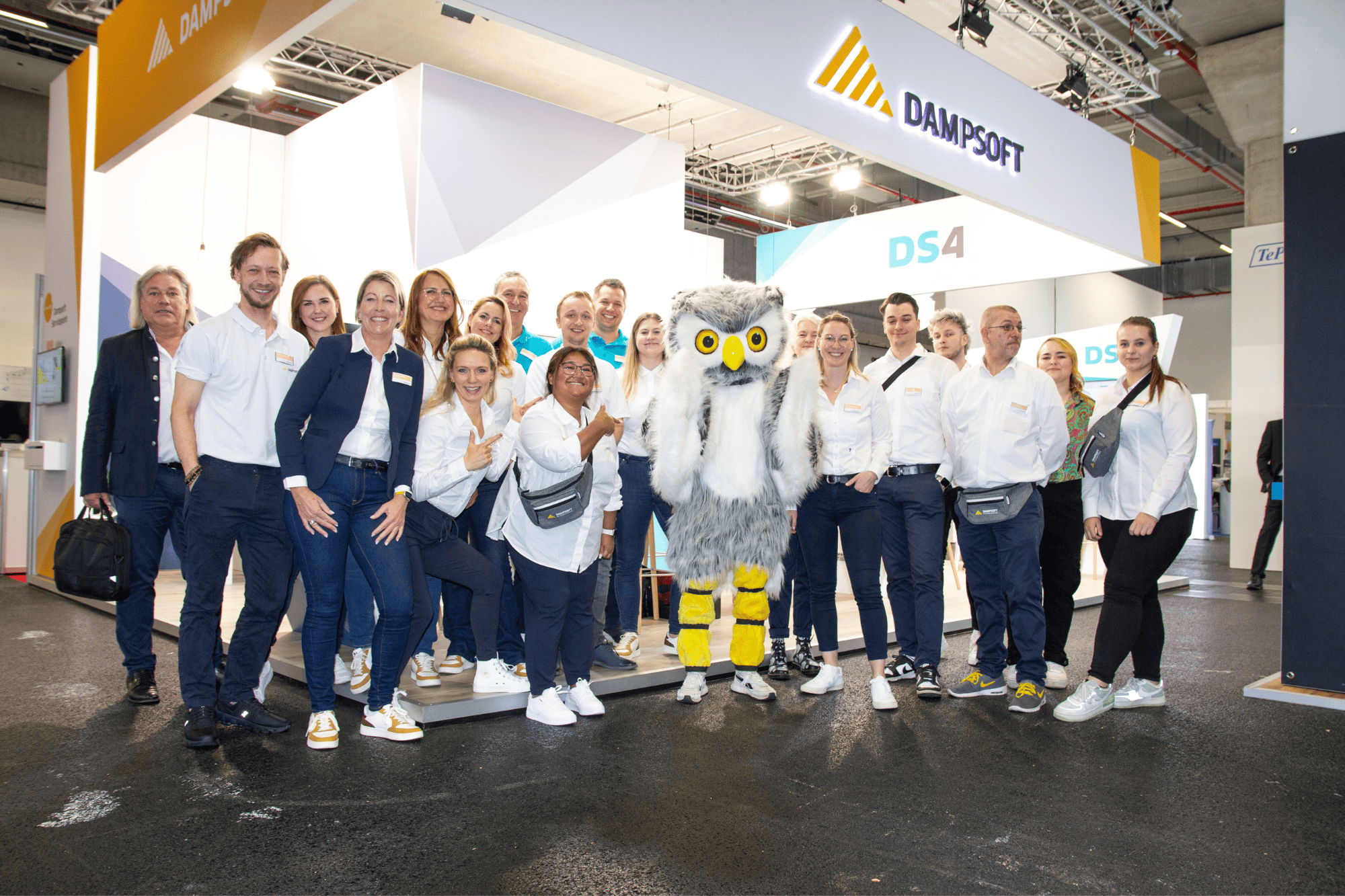 Dampsoft-Messe-Team