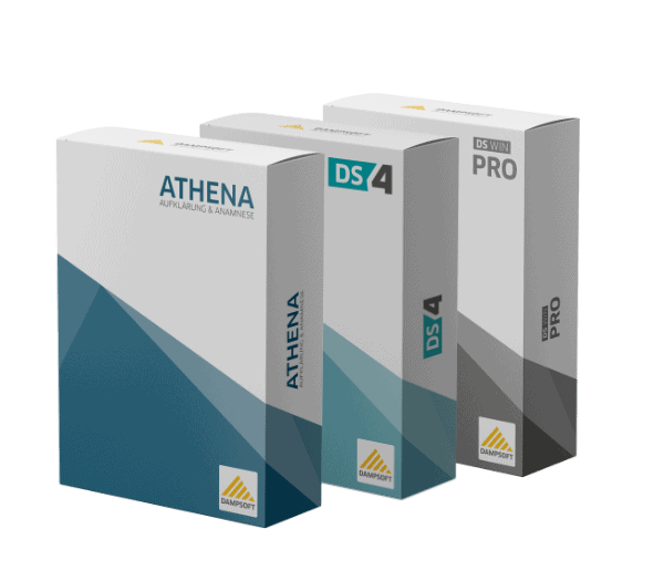 Die Softwarelösungen von Dampsoft, DS WIN, DS4, Athena