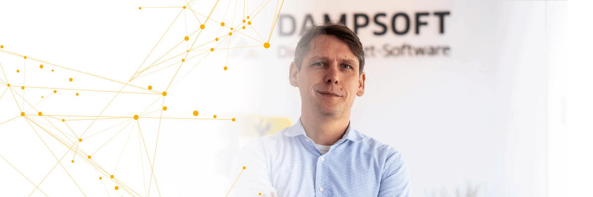 Dampsoft Dr. Andrej Teterin in der Sprechstunde e-health
