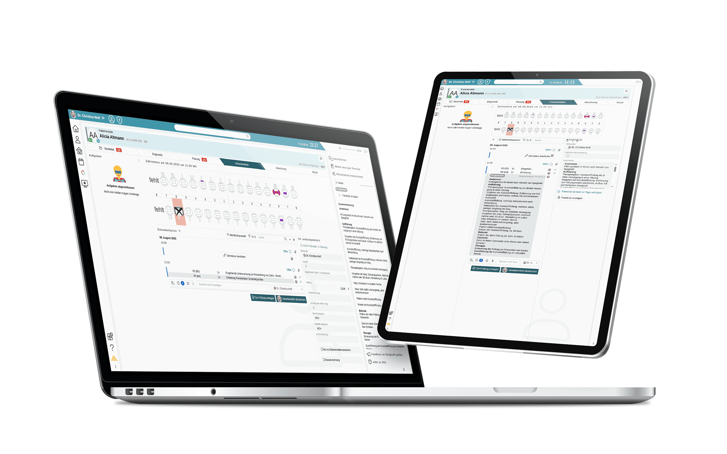 Earlybird Angebot KI Sprachdokumentation von Dampsoft