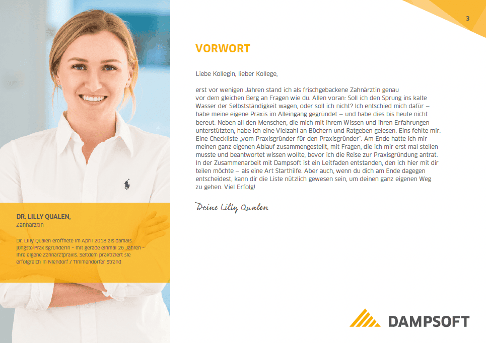 Dampsoft Vorschaubild Vorwort Checkliste Existenzgruender