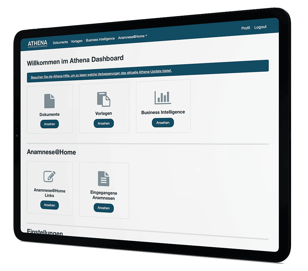 Athena: Business Intelligence Dashboard