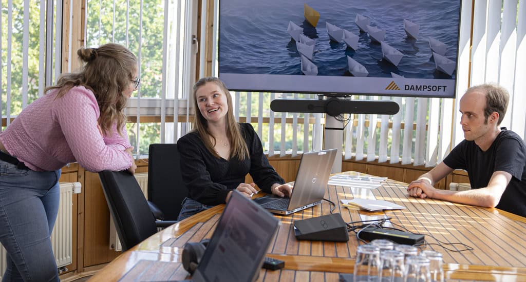 Konferenz Azubis bei Dampsoft