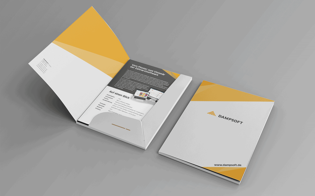 Dampsoft-Pressemappe
