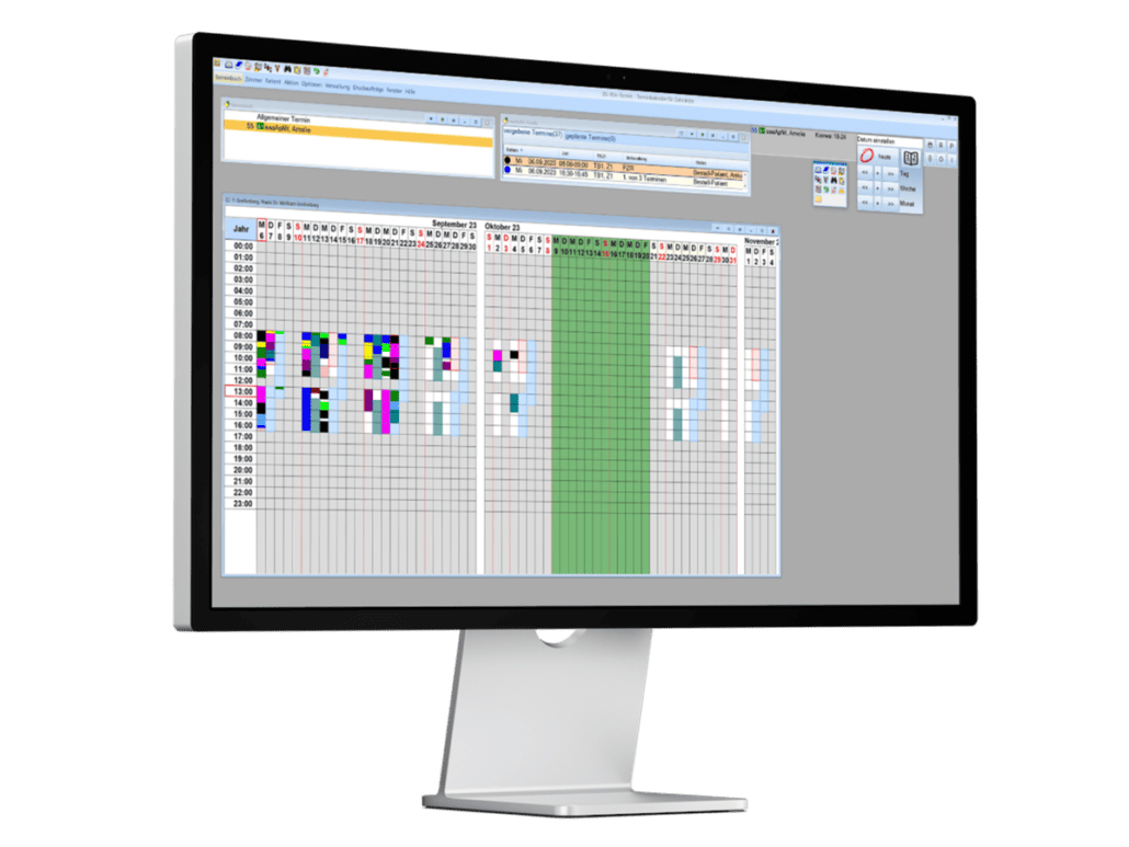 Terminmanagement für Zahnärzte Dampsoft Die ZahnarztSoftware