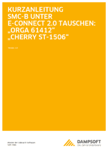 Titelbild SMC-B unter e-connct 2.0 tauschen Titelbild SMC-B unter e-connct 2.0 tauschen